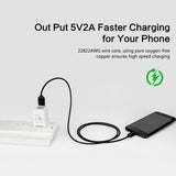 Magnetic Cable Nylon Braided Micro USB Fast Charging Magnet Cable