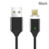 Magnetic Cable Nylon Braided Micro USB Fast Charging Magnet Cable
