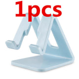 Universal Desk Holder Tablet Mobile Phone Holder with Shock-proof Silicone Pad