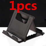Universal Desk Holder Tablet Mobile Phone Holder with Shock-proof Silicone Pad