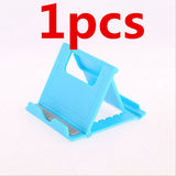 Universal Desk Holder Tablet Mobile Phone Holder with Shock-proof Silicone Pad