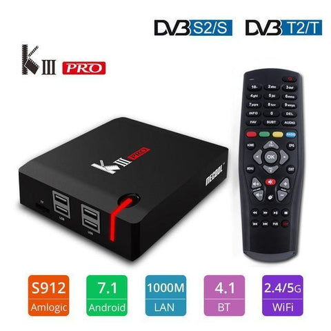 Android 7.1 TV Box 3GB 16GB Amlogic S912 Octa Core 4KCombo