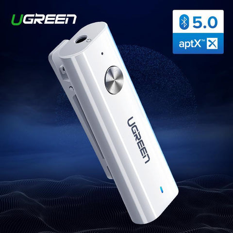 Bluetooth 5.0 Receiver 3.5mm APTX AUX Adapter for Headphone