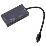 Mini DisplayPort to VGA HDMI DVI Adapter Cable