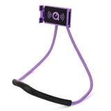 Lazy Neck Phone Holder Stand for iPhone Universal Cell Phone Desk Mount Bracket
