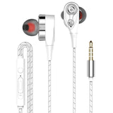 Wired earphone High bass dual drive stereo In-Ear Earphones