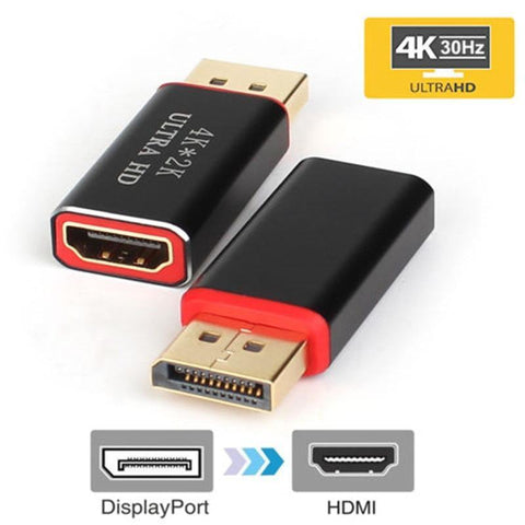 4K DP to HDMI Adapter Displayport Display Port To HDMI Connector