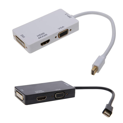 Mini DisplayPort to VGA HDMI DVI Adapter Cable