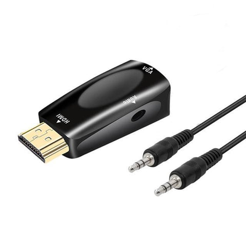 HDMI to VGA Adapter Screen Expansion Digital to Analog Video Audio Converter