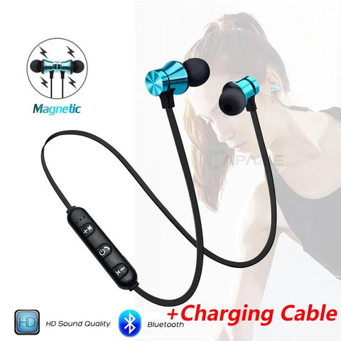 Wireless Headphone Bluetooth Earphone Magnetic Headset